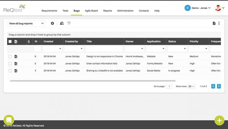 Reqtest Screenshot