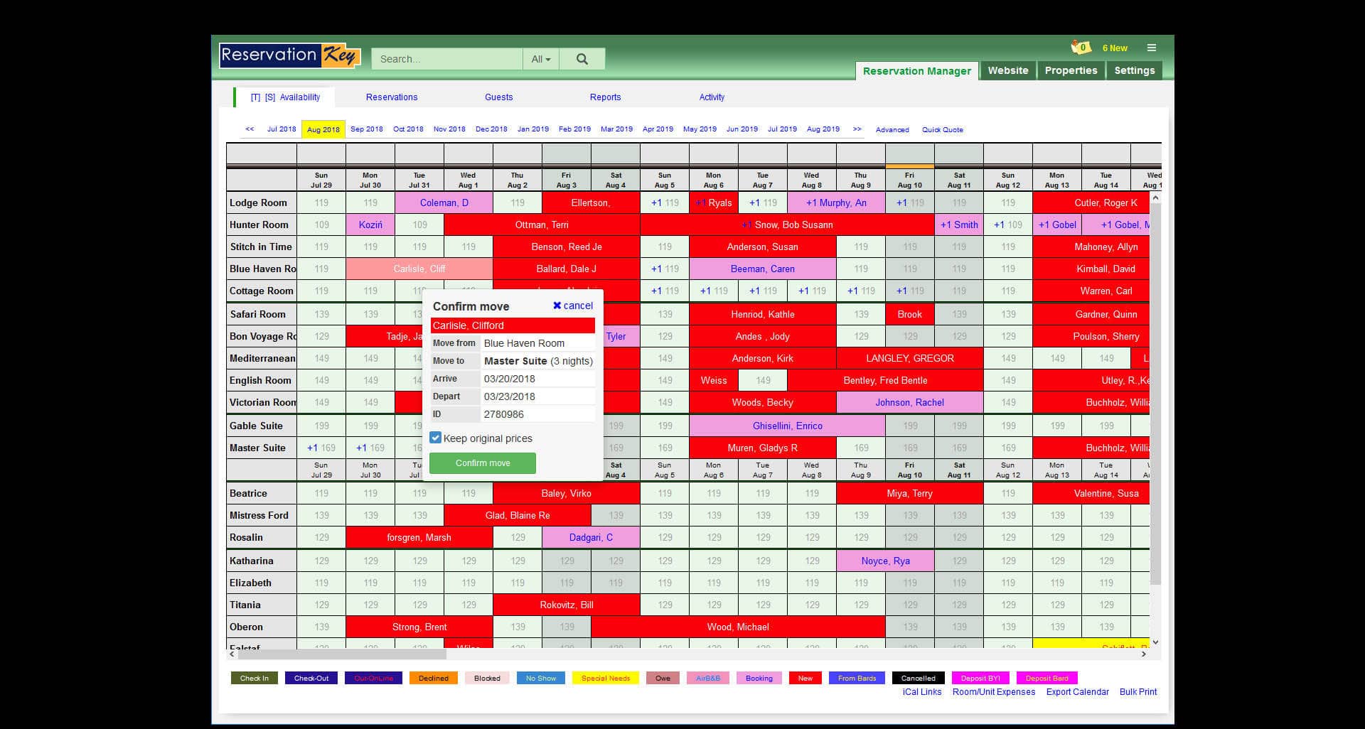 ReservationKey screenshot & Video