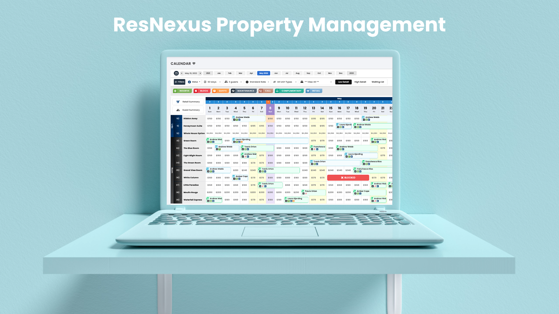 ResNexus Screenshot
