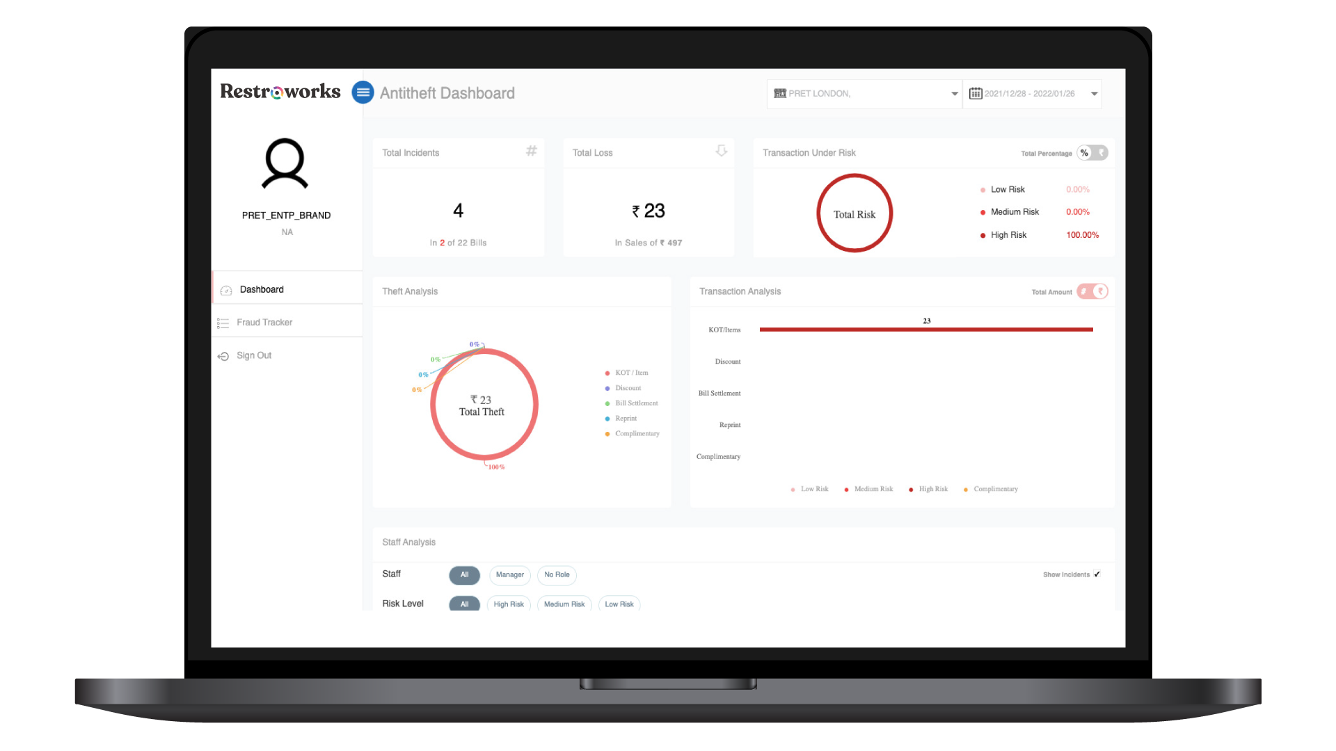 Restroworks Screenshot