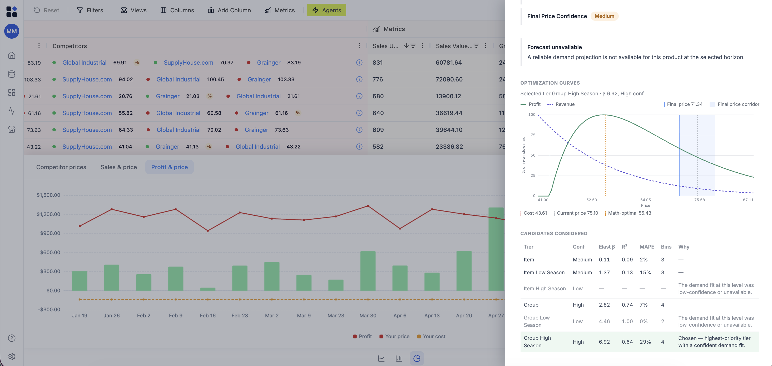 Retailgrid Screenshot