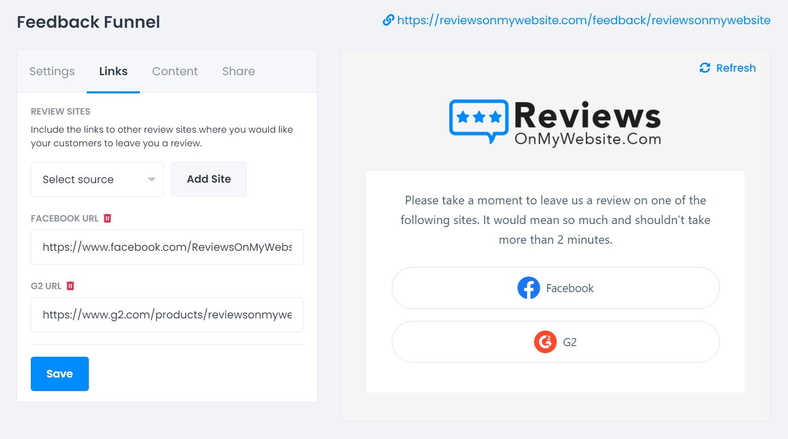 ReviewsOnMyWebsite screenshot & Video