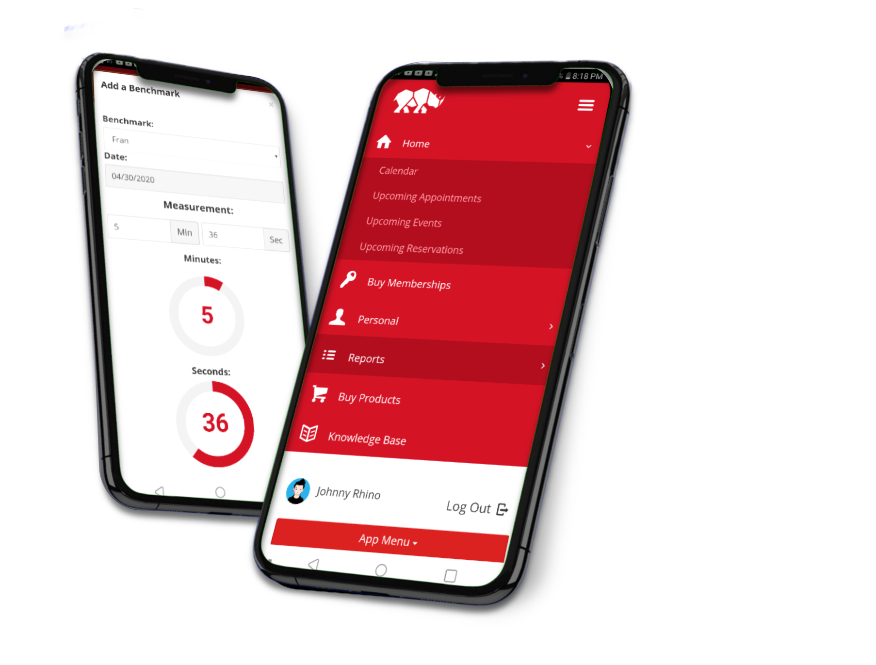 RhinoFit Screenshot