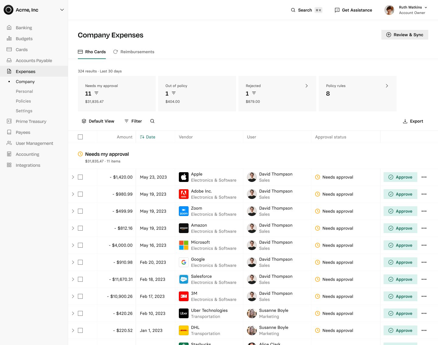 Rho screenshot & Video