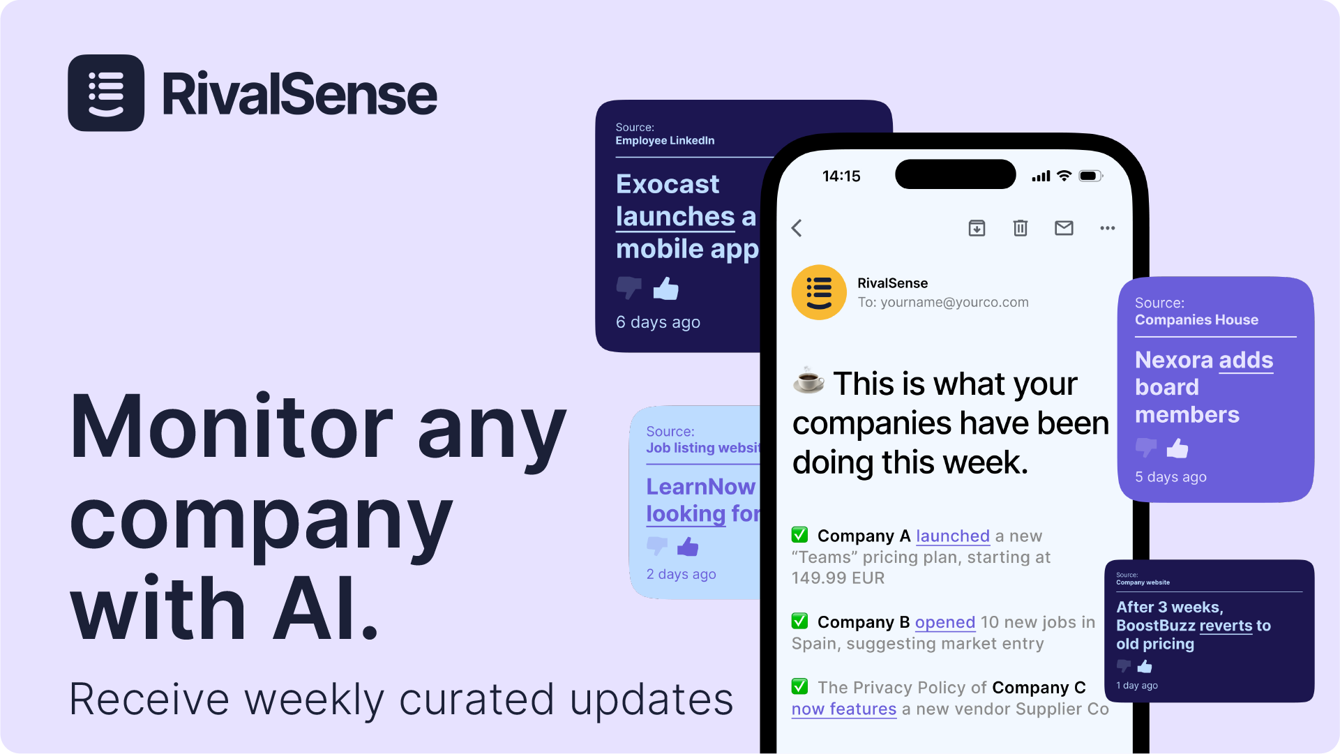 RivalSense Screenshot