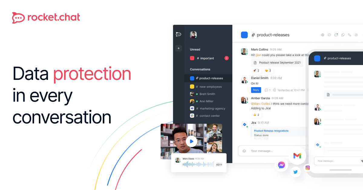 Rocket.Chat screenshot & Video
