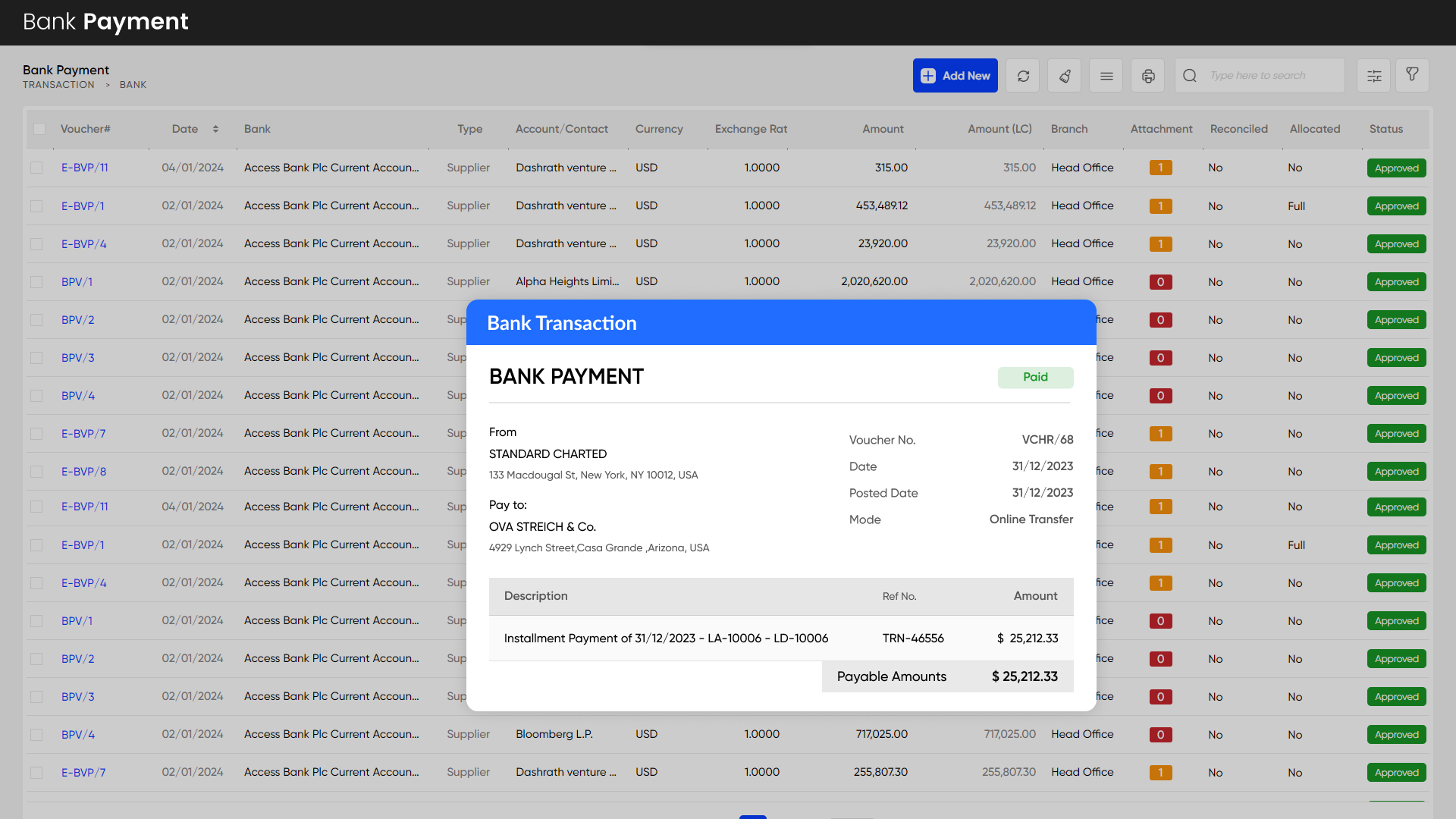 ROCKEYE - Financial Accounting Software screenshot & Video