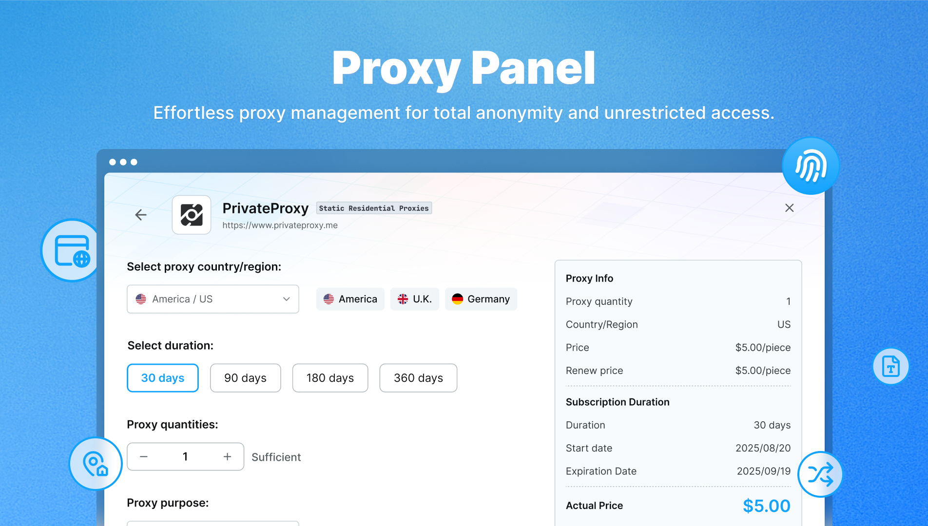 RoxyBrowser Screenshot