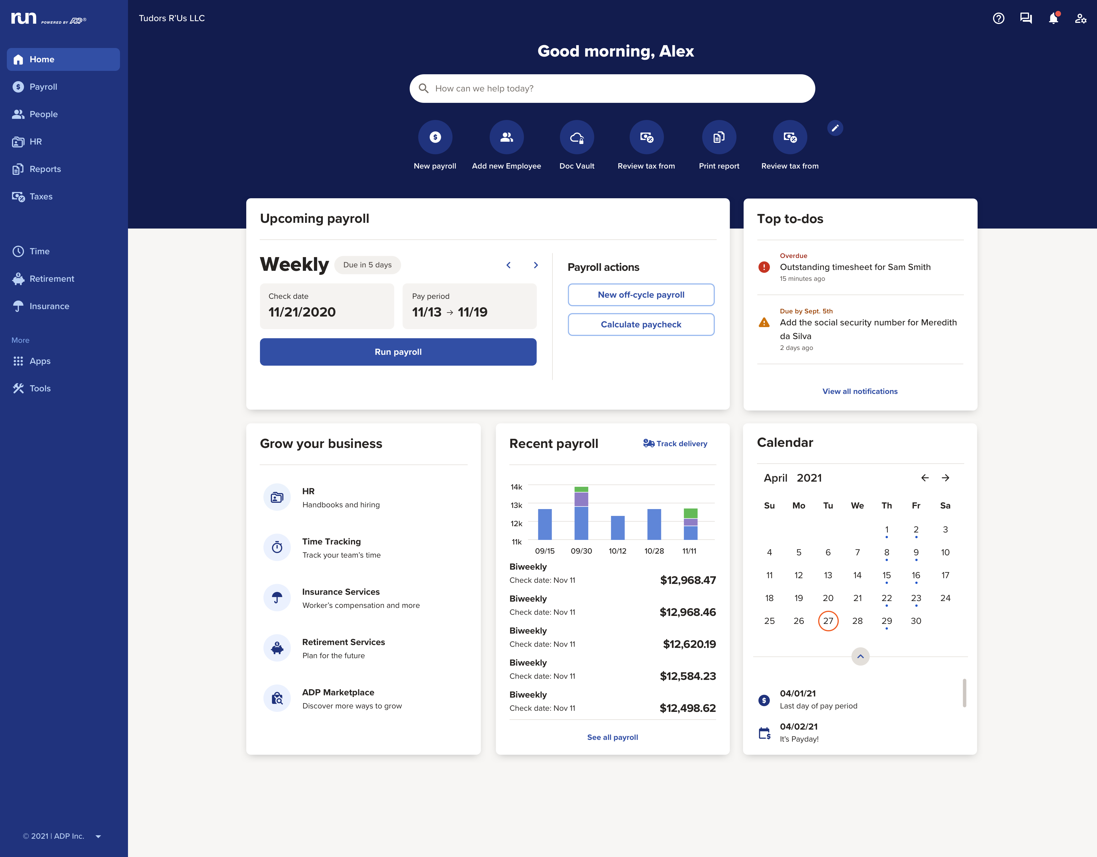 RUN Powered by ADP screenshot & Video