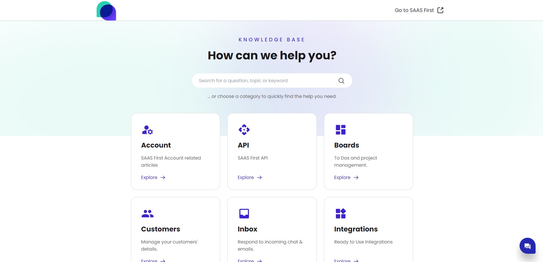 SAAS First screenshot & Video