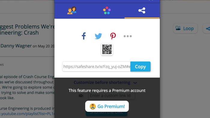 SafeShare.tv screenshot & Video