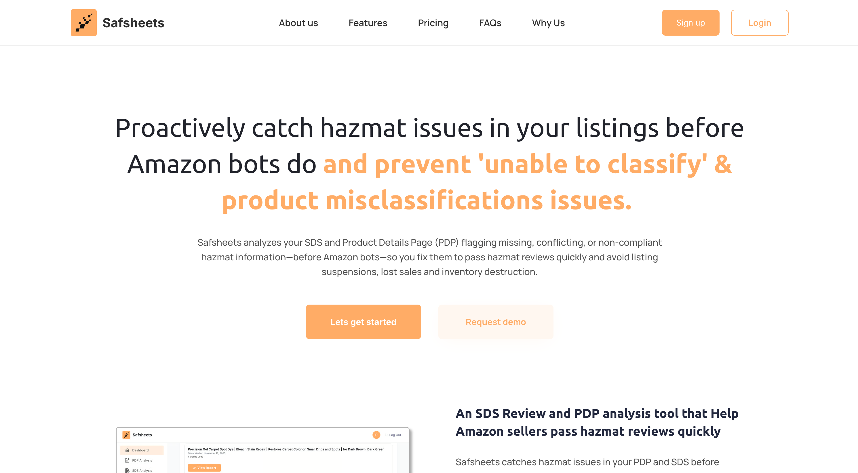 Safsheets Screenshot