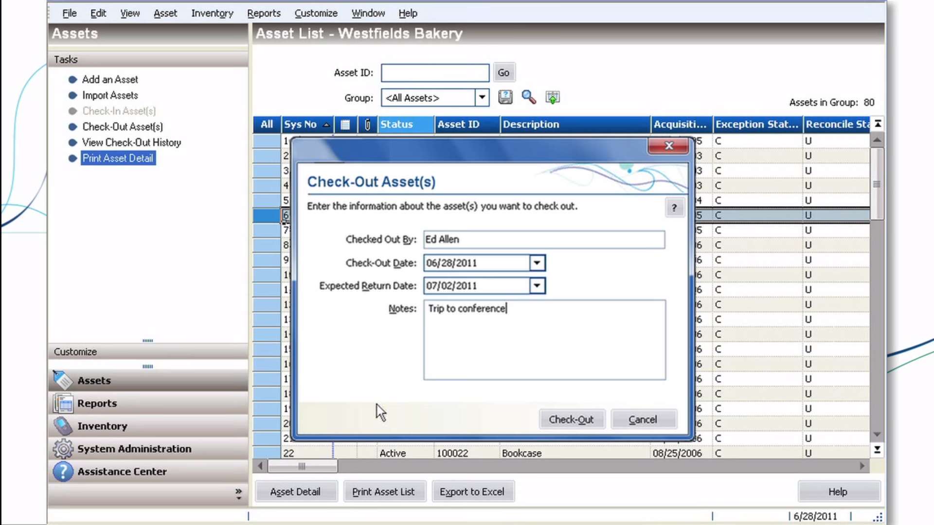 Sage Fixed Assets screenshot & Video
