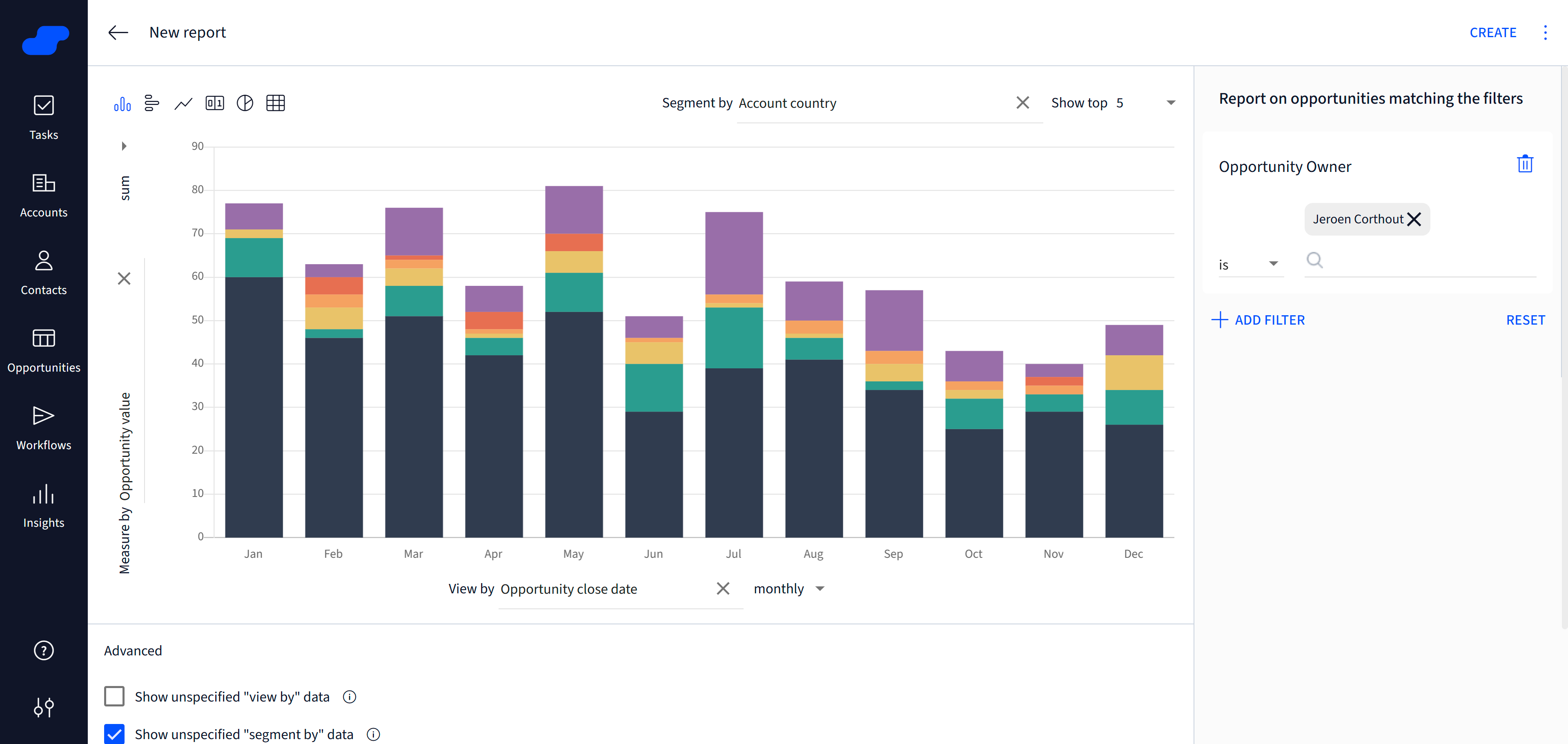 Salesflare Screenshot