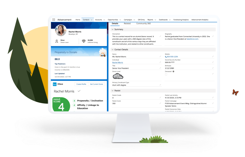 Salesforce Education Cloud Screenshot