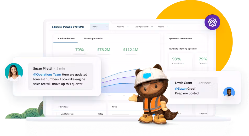 Salesforce Manufacturing Cloud screenshot & Video