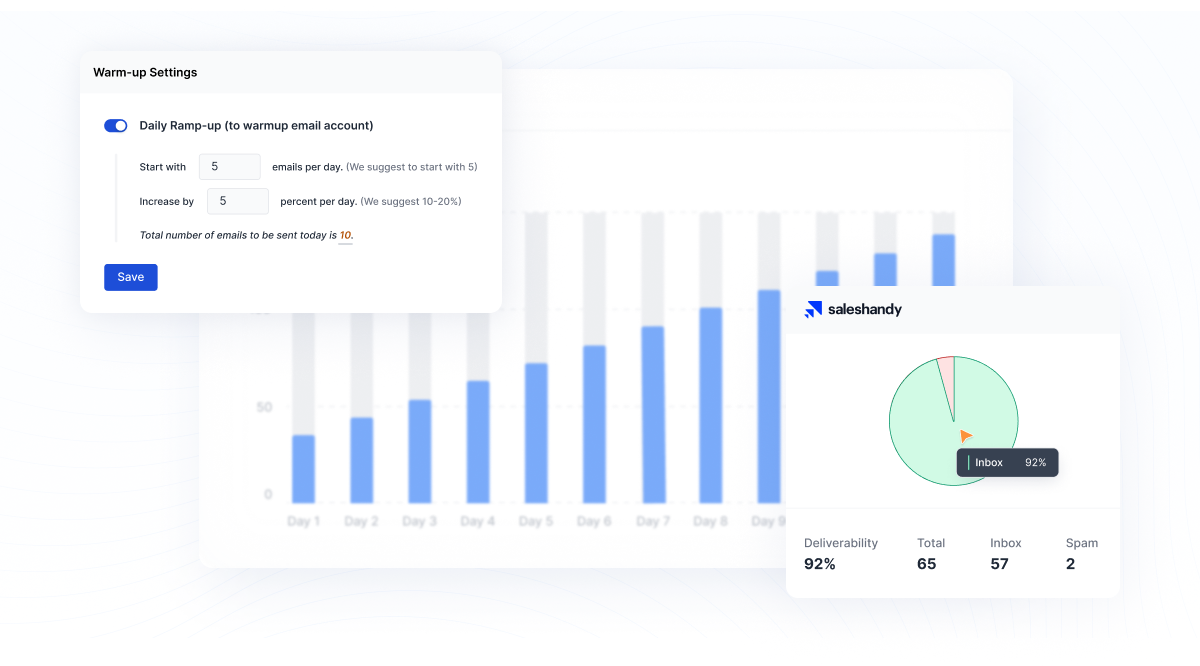 Saleshandy Screenshot