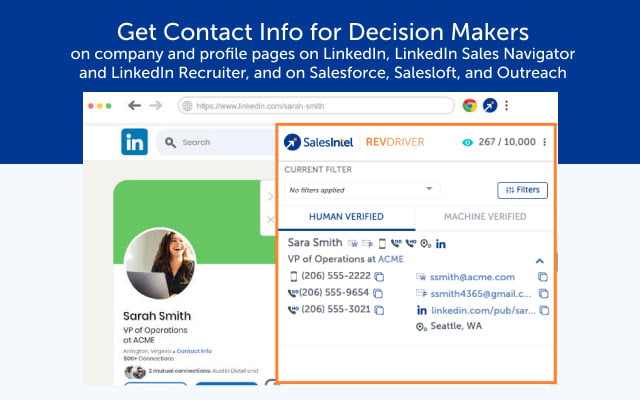 SalesIntel Screenshot