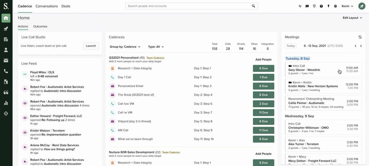 Salesloft screenshot & Video