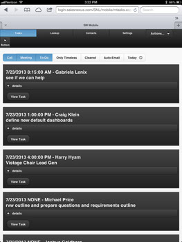 SalesNexus screenshot & Video