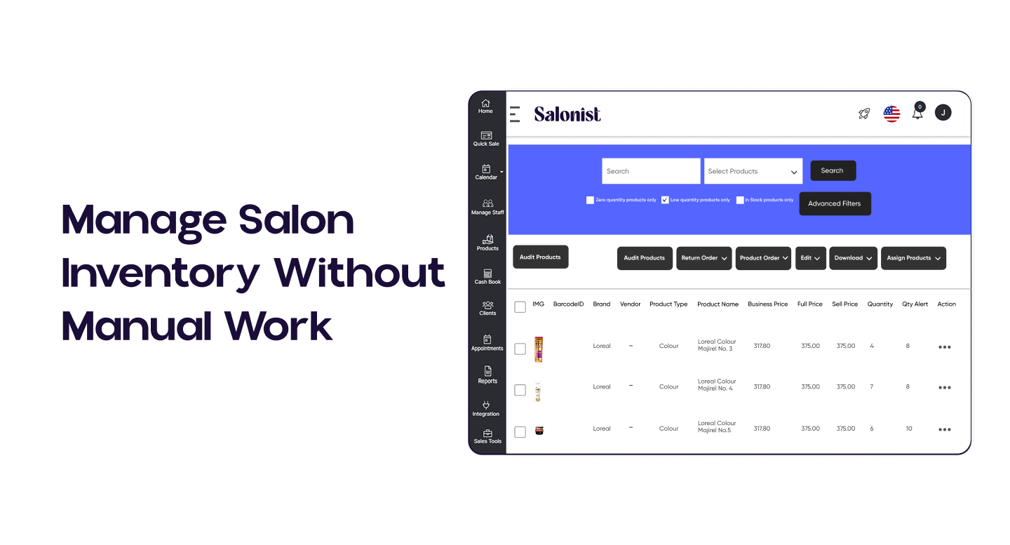 Salonist Screenshot