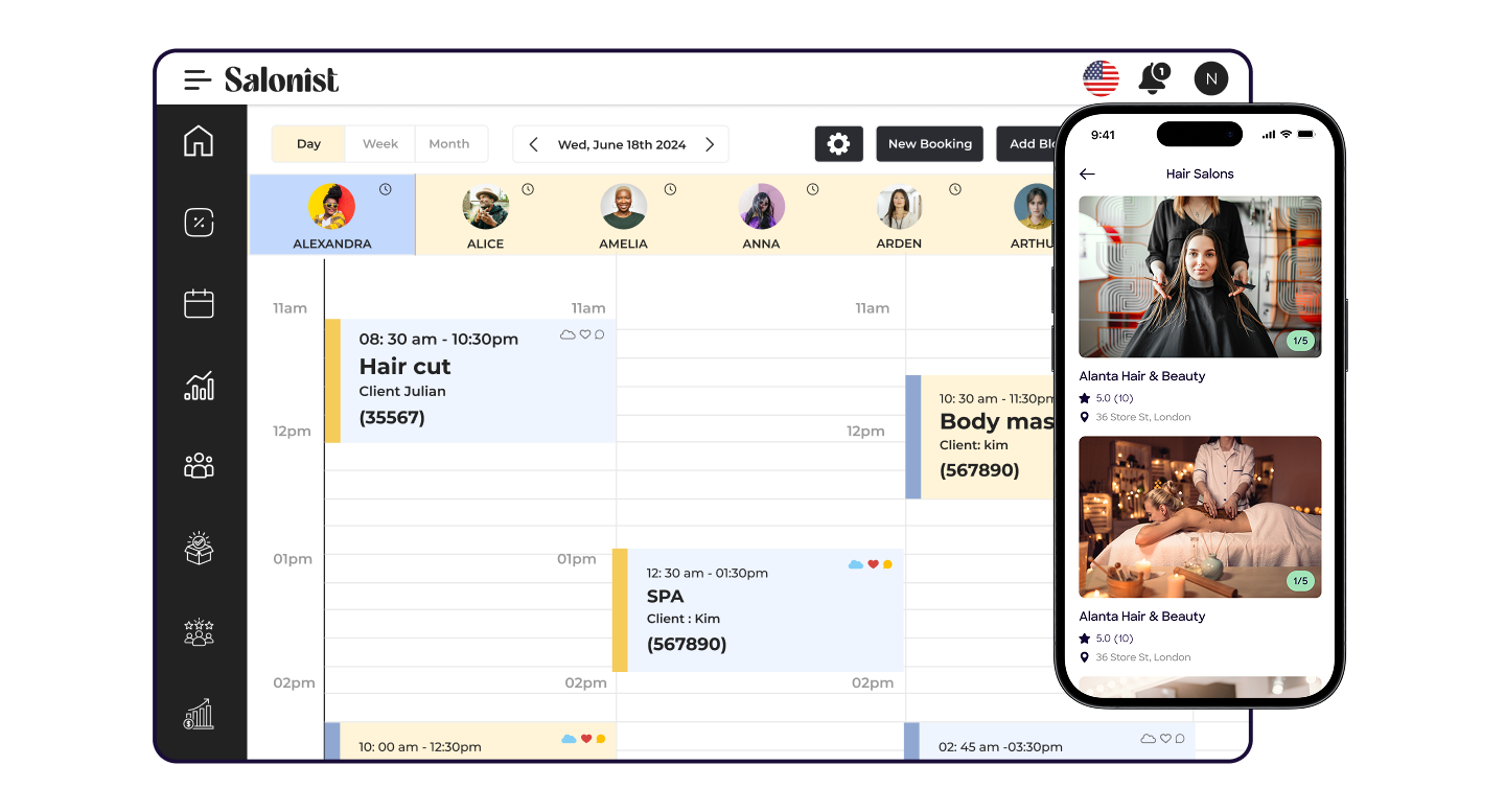 Salonist Screenshot