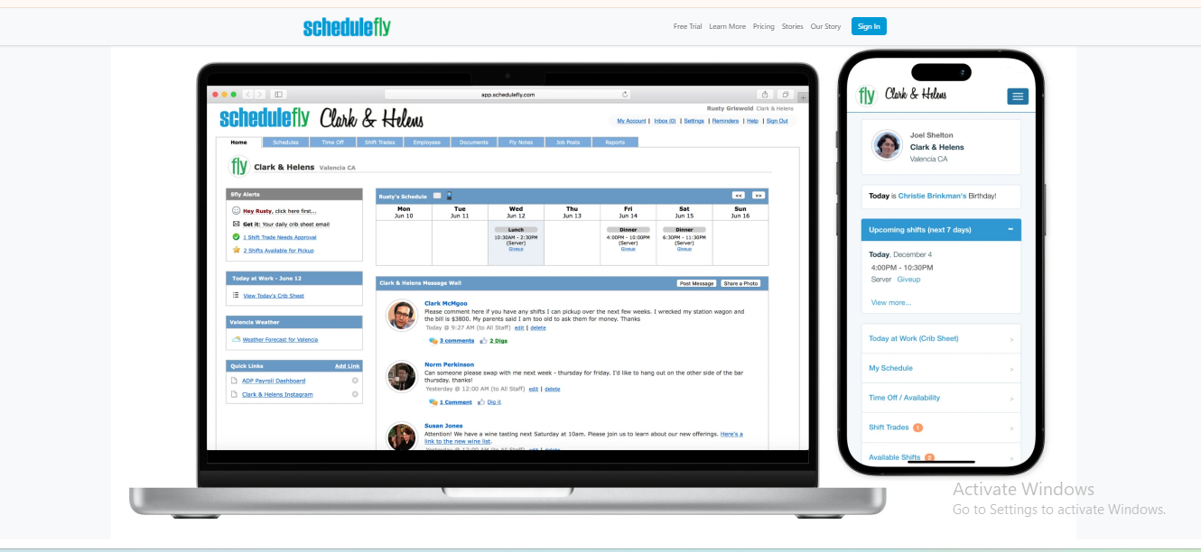 Schedulefly Screenshot