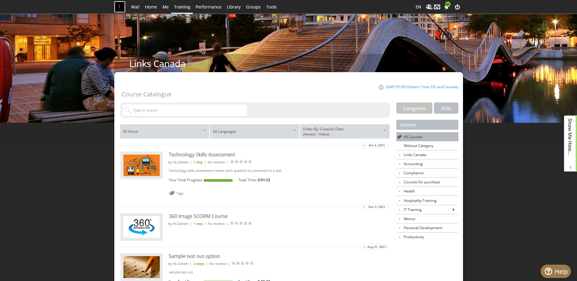 Schoox Screenshot
