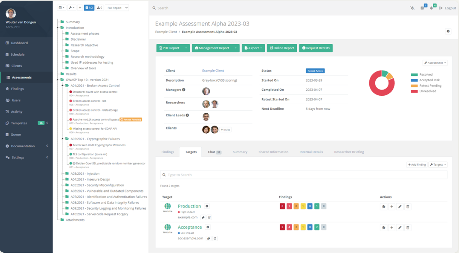 Security Reporter Screenshot