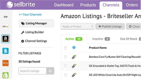 Sellbrite Screenshot