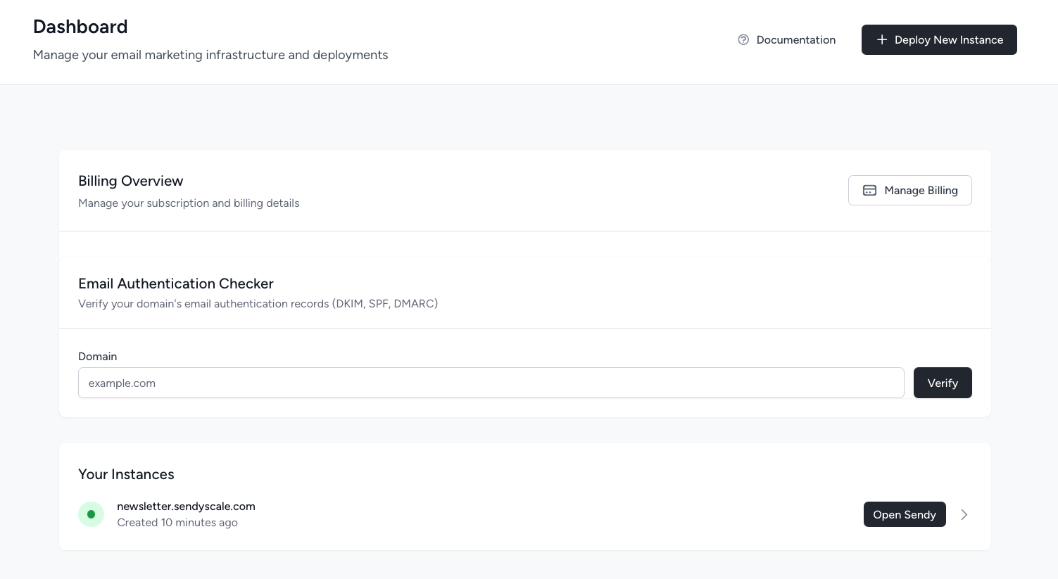 SendyScale Screenshot