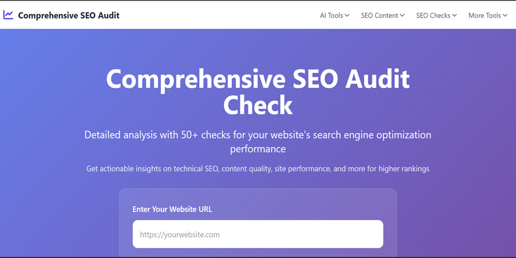 SeoWebChecker Screenshot