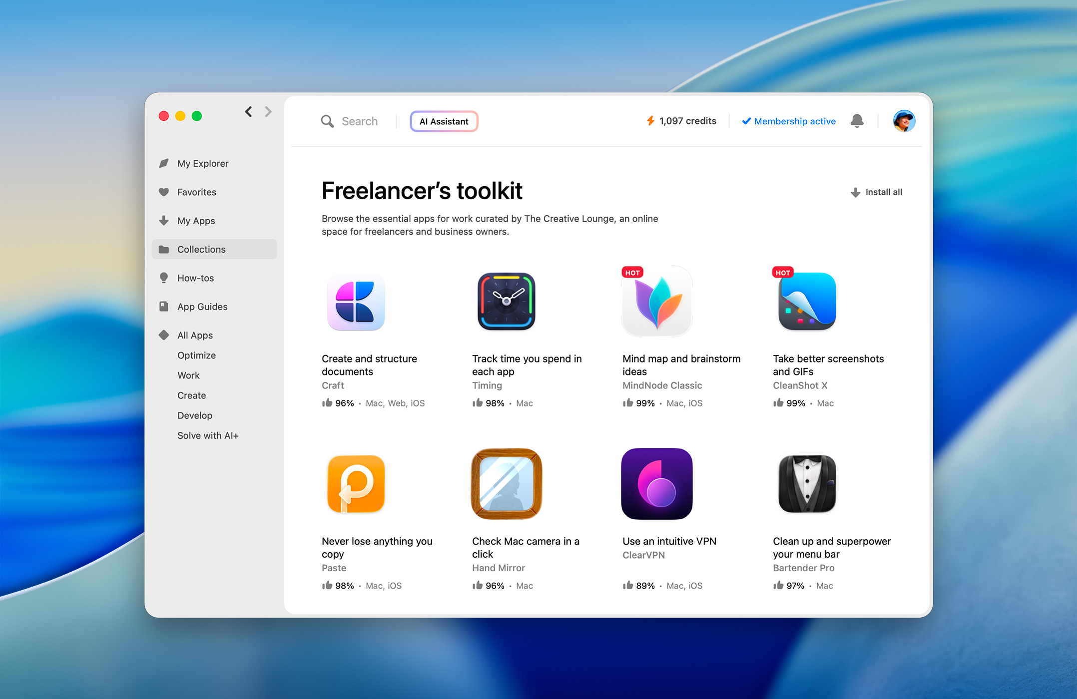 Setapp Screenshot
