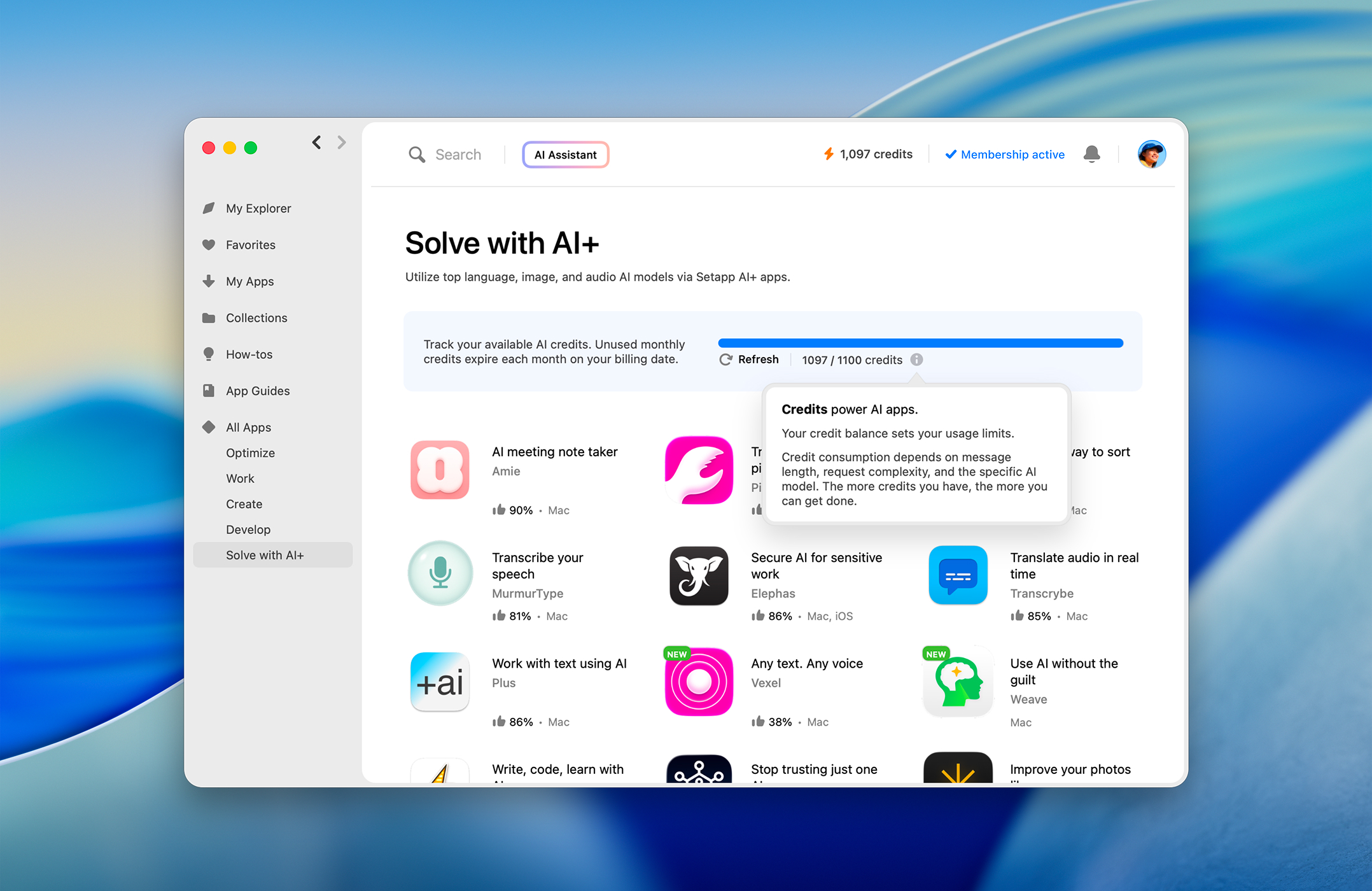 Setapp Screenshot