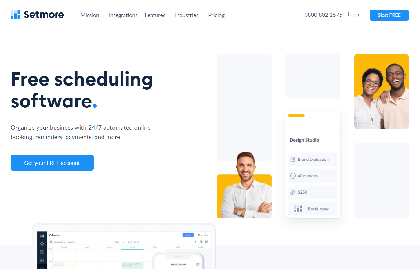 Setmore screenshot & Video