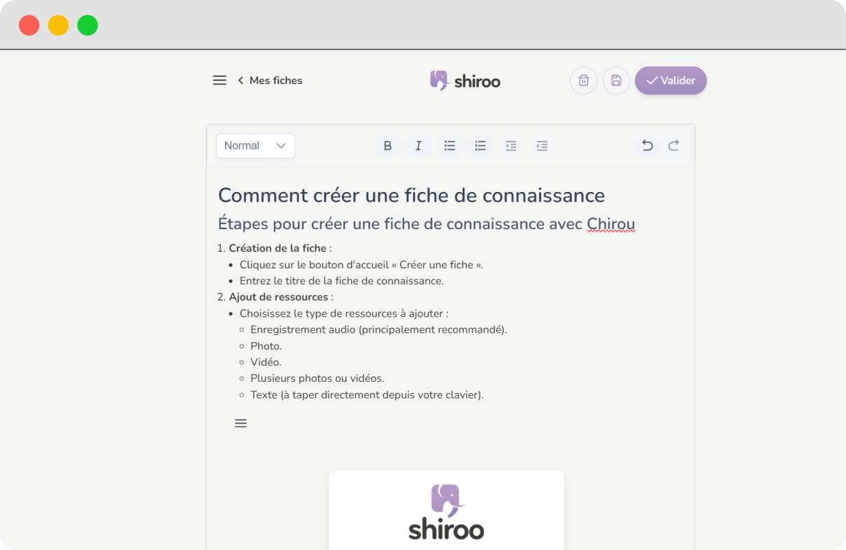 Shiroo screenshot & Video