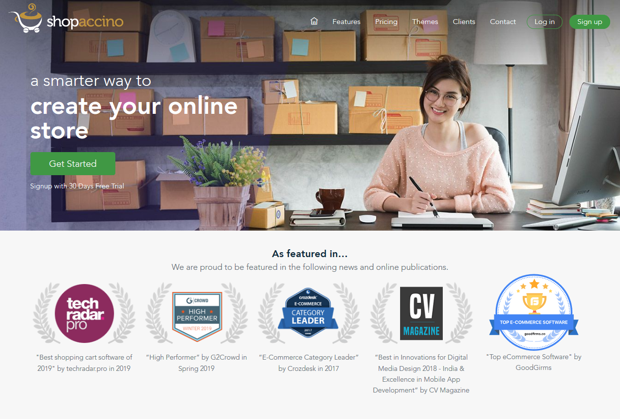 Shopaccino Screenshot
