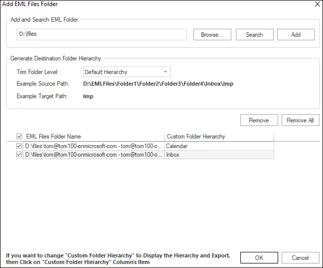 Shoviv EML to PST Converter Tool Screenshot
