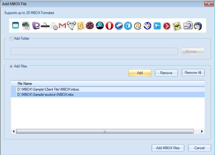 Shoviv MBOX Converter Screenshot