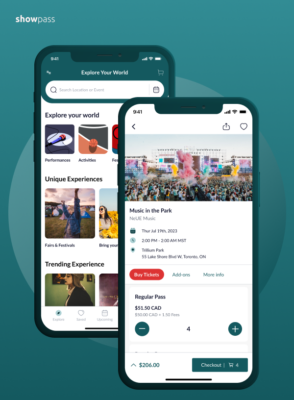 Showpass screenshot & Video