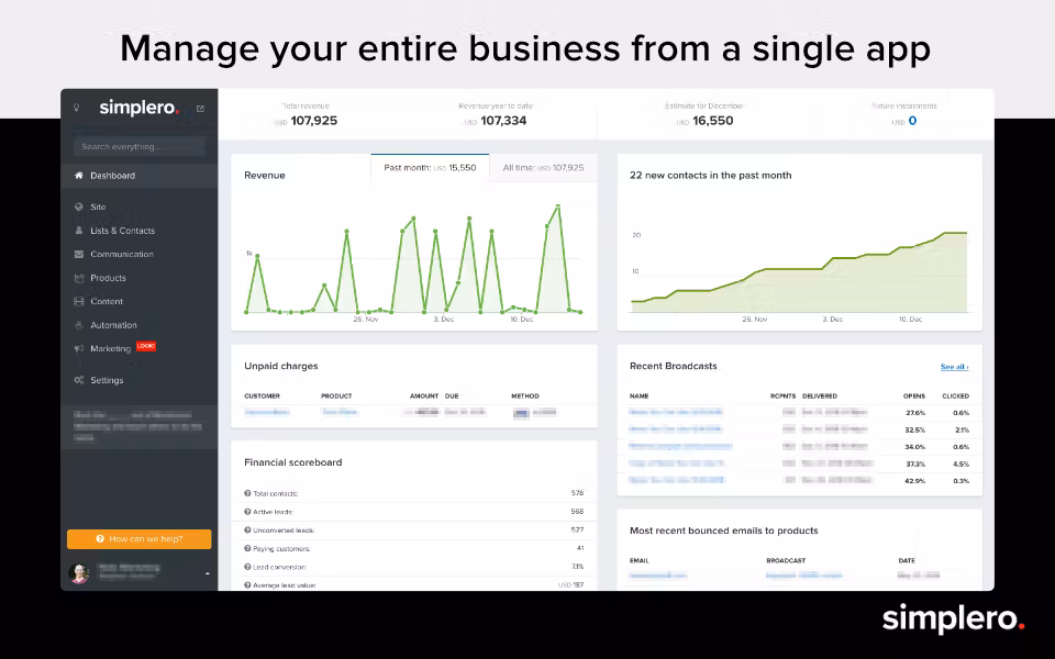 Simplero screenshot & Video