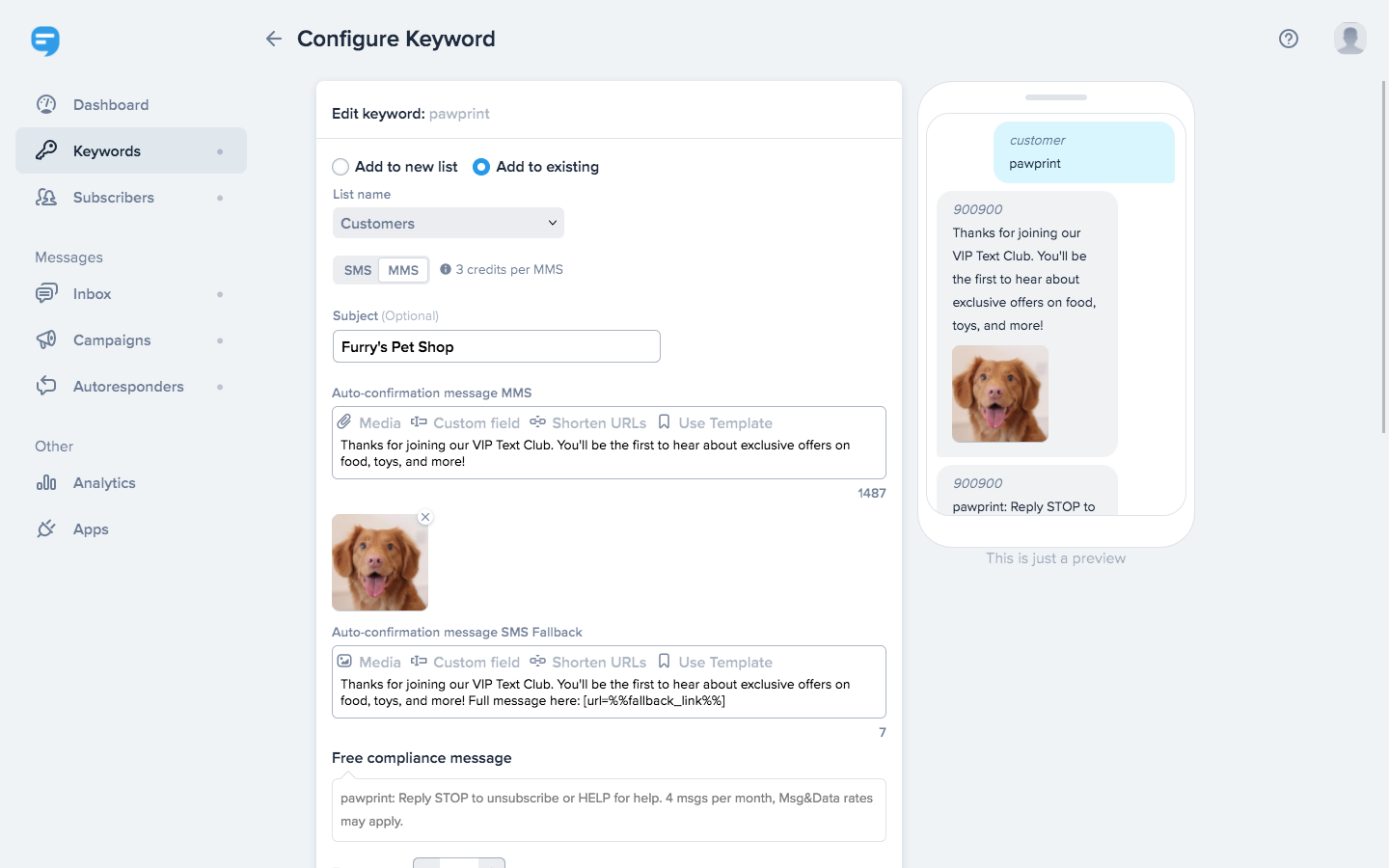 SimpleTexting screenshot & Video