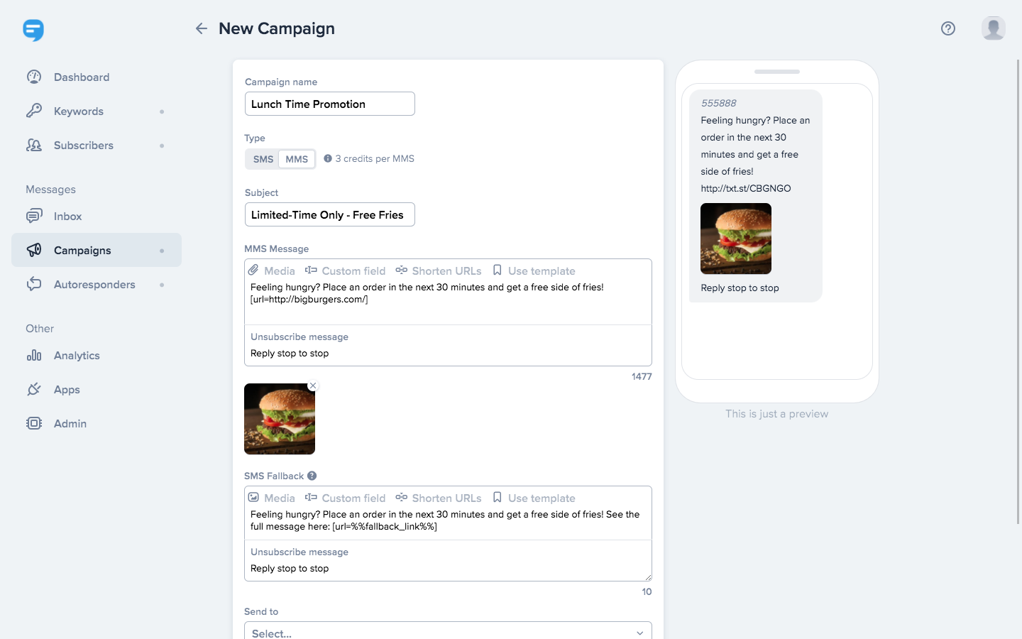 SimpleTexting screenshot & Video