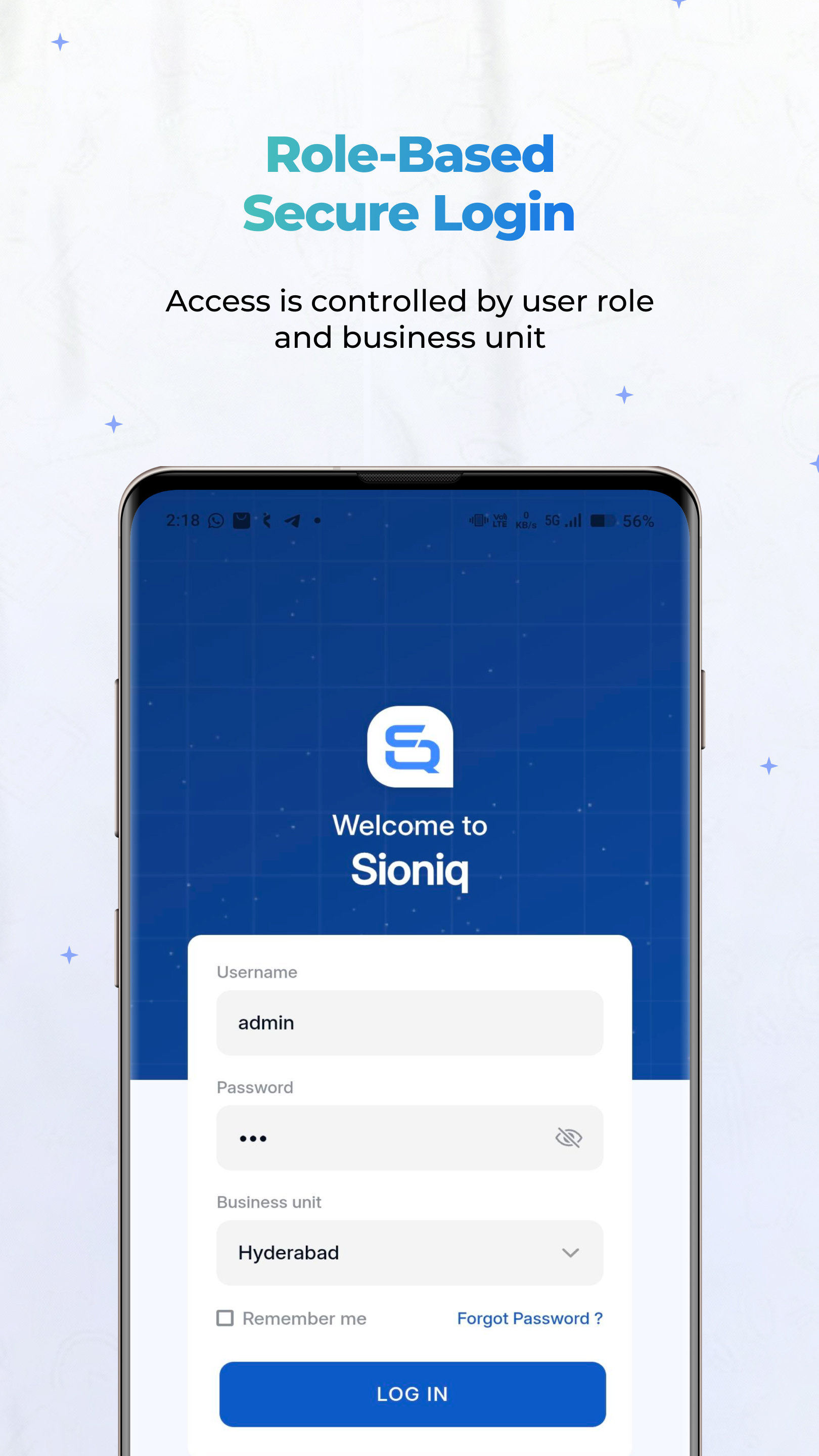 SIONIQ Screenshot