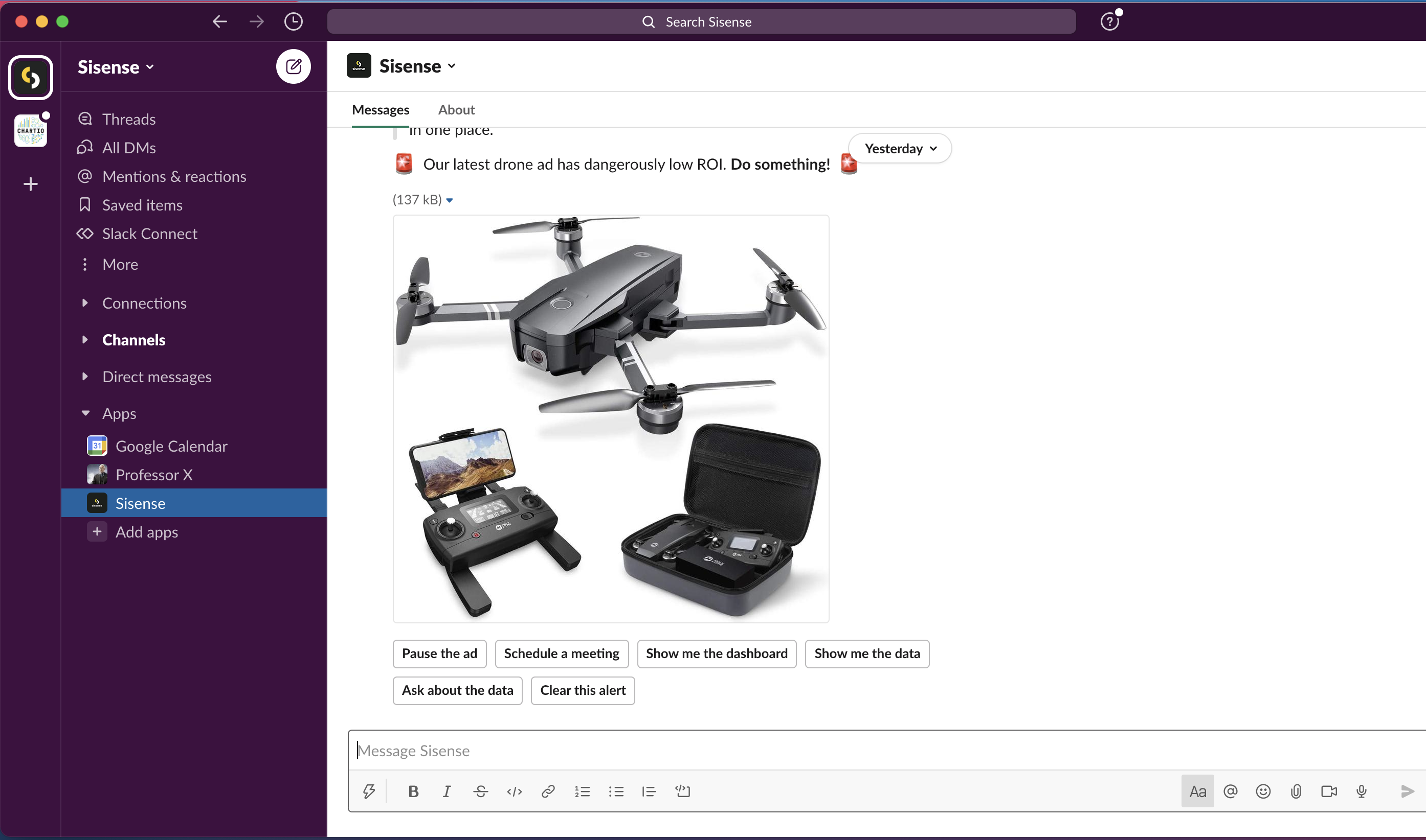 Sisense Screenshot