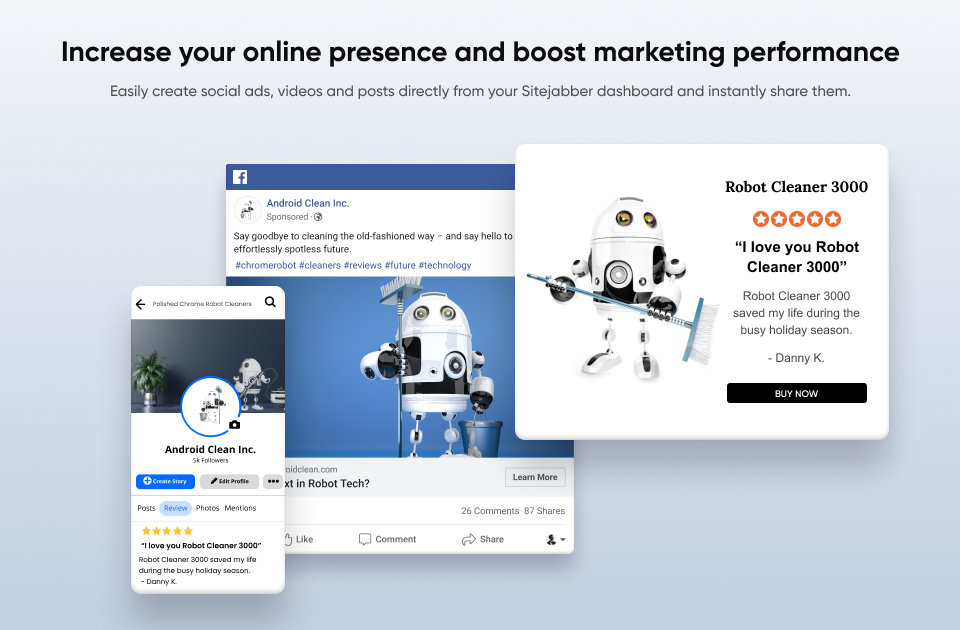 Sitejabber screenshot & Video
