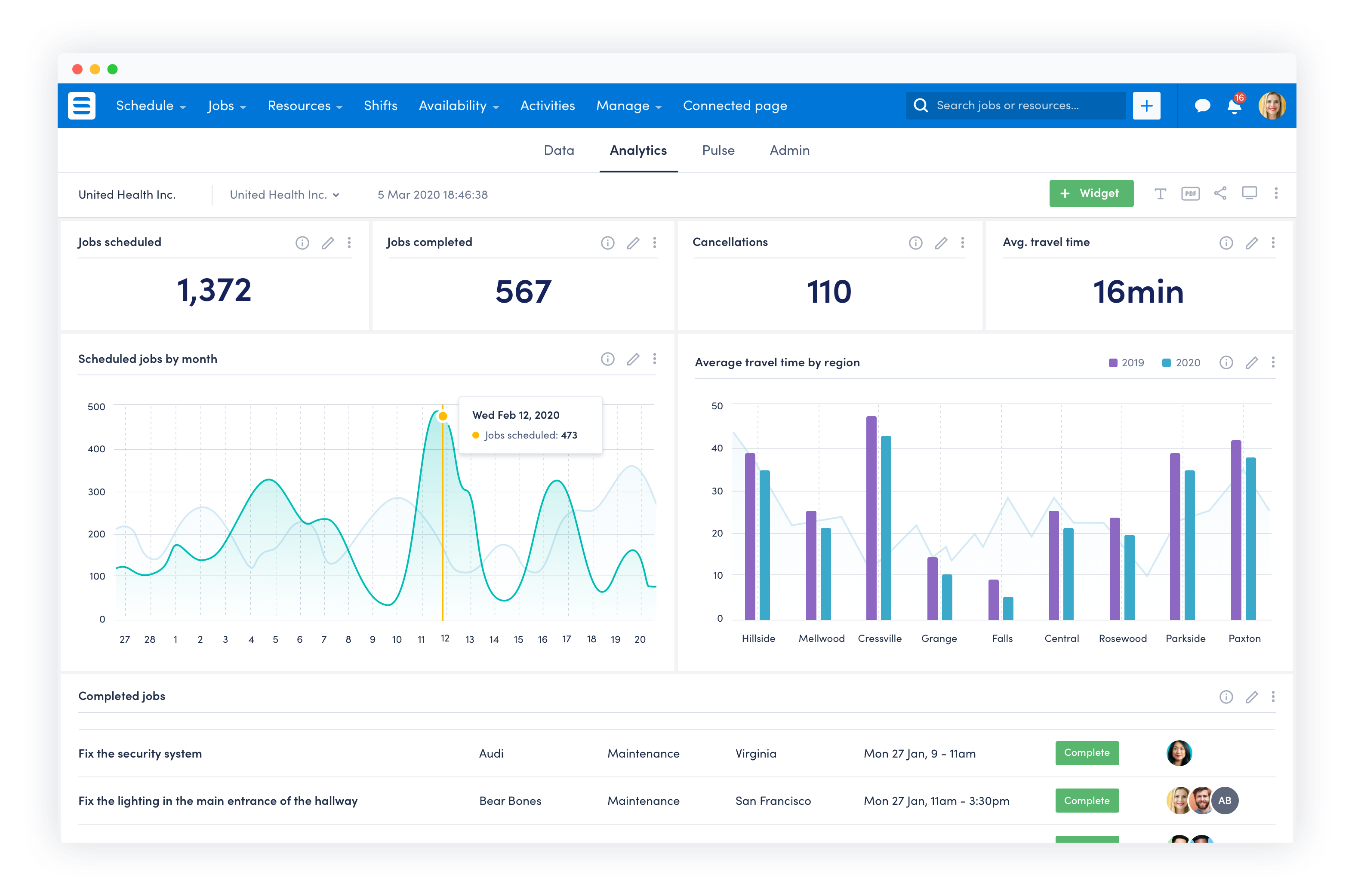 Skedulo screenshot & Video
