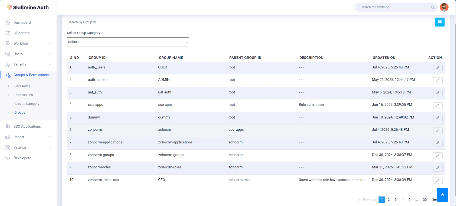Skillmine Auth Screenshot