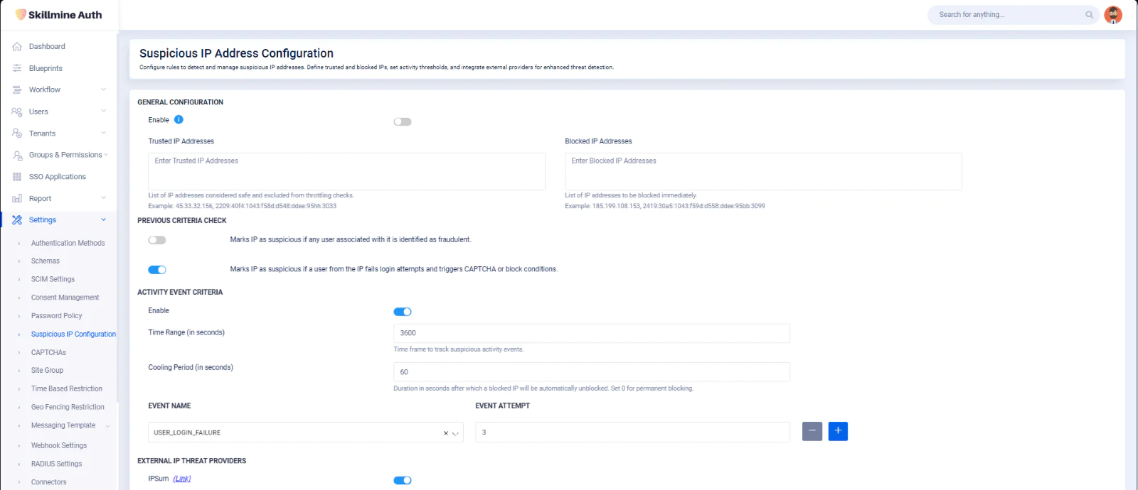 Skillmine Auth Screenshot