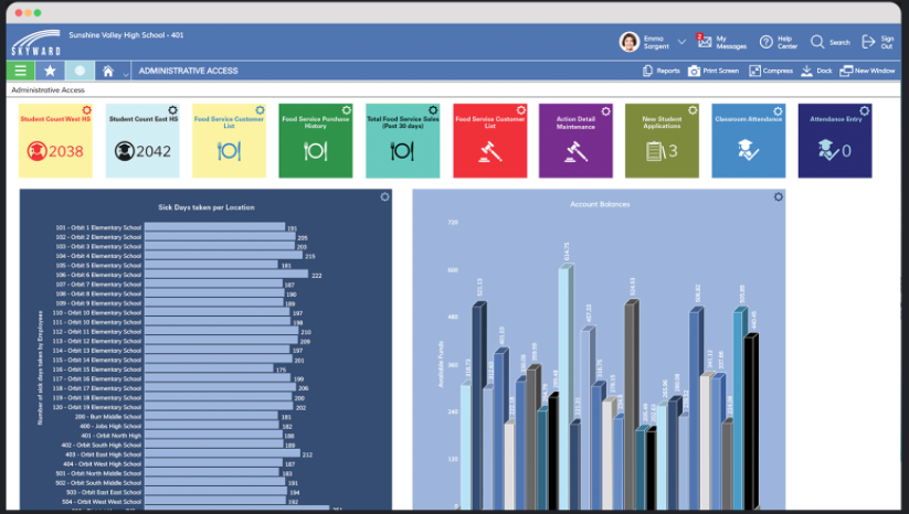 Skyward Student Management Suite Screenshot